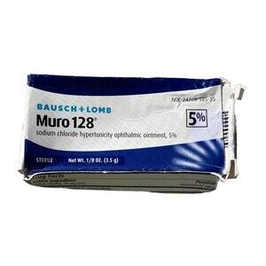 Bausch & Lomb MURO 128 Ointment 5% 1/8 Oz